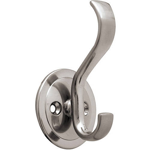 Brainerd B42307J-SN-C Coat and Hat Hook with Round Base 